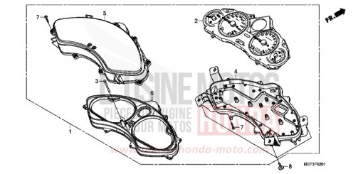 DREHZAHLMESSER (FJS400D9/FJS400A) FJS400A9 de 2009